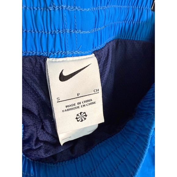 Nike Swim Shorts Elastic Waist Quick Dry Lined Blue Men's Size S - Picture 3 of 4